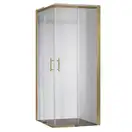 KOER SR SC03 Душова кабіна без піддону, матове золото (KR5358)
