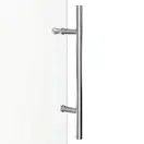 Душова кабіна без піддону Koer SR SC07-120x90x200-TR-01 прозоре скло Easy Clean 8мм, хром (KR5370)
