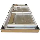 Душова кабіна без піддону Koer SR SC07-120x90x200-TR-01 прозоре скло Easy Clean 8мм, хром (KR5370)