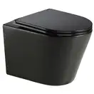 MIXXUS PREMIUM Bevel-0301-R Унітаз підвісний, чорний (MP6471)