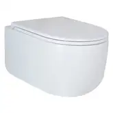 MIXXUS PREMIUM TOPPER-0302-T3 Унитаз подвесной, белый (MP6599)