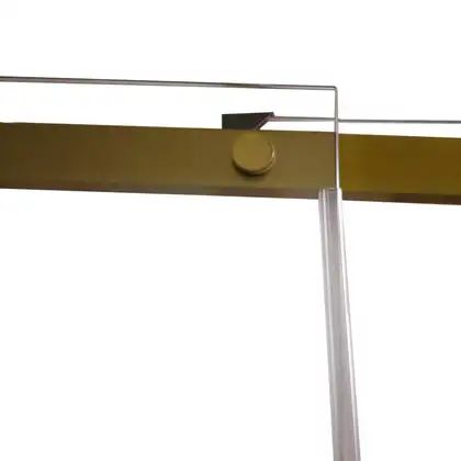 KOER SR SC03 Душова кабіна без піддону, матове золото (KR5358)