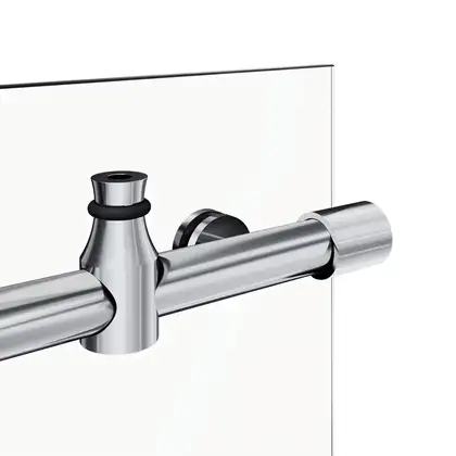 Душова кабіна без піддону Koer SR SC07-120x90x200-TR-01 прозоре скло Easy Clean 8мм, хром (KR5370)