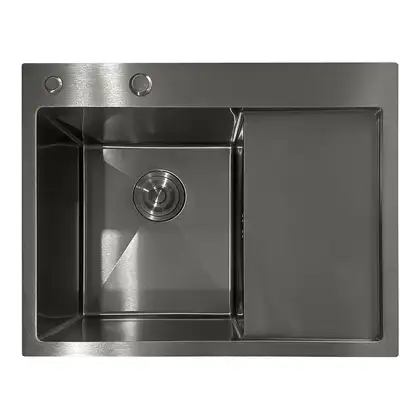 MIXXUS MH6350L Nano-Black Мийка, графіт (MI7045)
