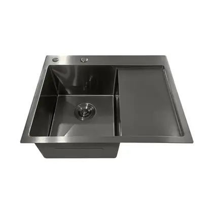 MIXXUS MH6350L Nano-Black Мийка, графіт (MI7045)