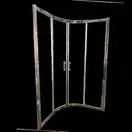 KOER SR SC04 Душова кабіна 100x100, прозоре скло, хром (KR5361)