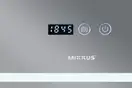 Дзеркало Mixxus WARM MR02-100x60 з Led Touch, Anti-fog, димером, регулятором яскравості, годинником (MI6003)