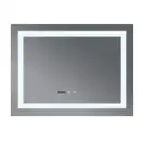Дзеркало Mixxus WARM MR02-100x60 з Led Touch, Anti-fog, димером, регулятором яскравості, годинником (MI6003)