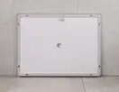 Дзеркало Mixxus WARM MR02-80x60-CASE з Led Touch, Anti-fog, димером, регулятором яскравості, годинн (MI6671)
