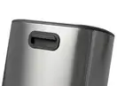 Відро для сміття з плавним закриттям овальне Mixxus Premium Diverse-TC0112 SS Color 12л колір наржа (MI7079)