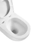 MIXXUS PREMIUM Ellipse Підвісний унітаз, білий (MP6465)