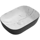 MIXXUS PREMIUM DIVERSE-0112 Раковина накладна, чорний мармур (MP6541)