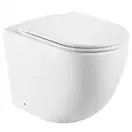 MIXXUS PREMIUM ELLIPSE-0701-T1 Унітаз підлоговий, білий (MP6593)