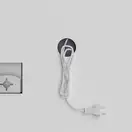 Дзеркало Mixxus Premium ELLIPSE MV05-80x70-Reverse WHITE з Led Touch, Anti-fog, димером (3-6,5kK) ( (MP6645)