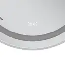Дзеркало Mixxus Premium ELLIPSE MV05-80x70-Reverse WHITE з Led Touch, Anti-fog, димером (3-6,5kK) ( (MP6645)