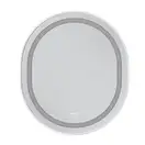 Дзеркало Mixxus Premium ELLIPSE MV05-80x70-Reverse WHITE з Led Touch, Anti-fog, димером (3-6,5kK) ( (MP6645)