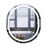 Дзеркало Mixxus Premium ELLIPSE MV05-80x70-Reverse з Led Touch, Anti-fog, димером (3-6,5kK) (MP6643