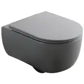 Mixxus Premium TOPPER-0303-R Унітаз підвісний, сірий (MP6657)