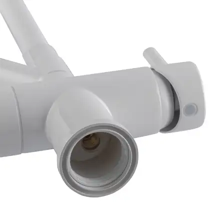 KOER KB-72006-03 Змішувач кухонний з виходом для води, чорний (KR3381)