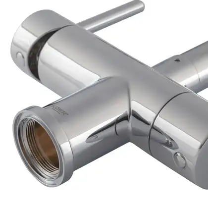 KOER KB-72001-01 Змішувач для кухні з фільтром, хром (KR3391)