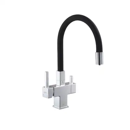 KOER KB-72023-01 Змішувач для кухні, хром (KR5008)