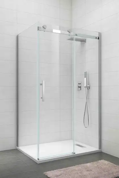 KOER SR SW01-90x200-TR-01 Бічна стінка, хром (KR5381)