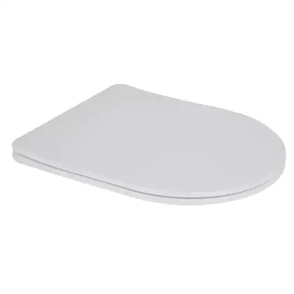 Сидіння-кришка для унітазу Mixxus SEAT COVER BEVEL-2001 з мікроліфтом 455x380x60mm (MI6718)