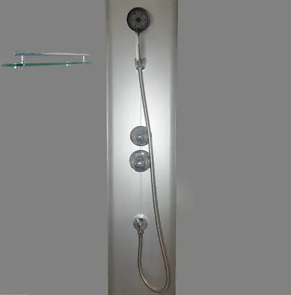 Mixxus STRONG SB01 Душовий бокс 90x90, сатин (MI6884)