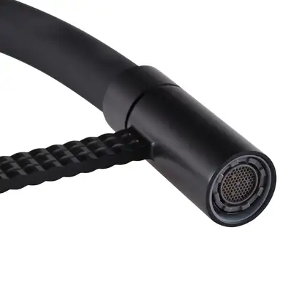 Змішувач для кухні Mixxus Premium Oliwer 017, чорний (MI6966)
