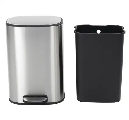 Відро для сміття з плавним закриттям овальне Mixxus Premium Diverse-TC0112 SS Color 12л колір наржа (MI7079) Відро для сміття з плавним закриттям овальне Mixxus Premium Diverse-TC0112 SS Color 12л колір наржа (MI7079)