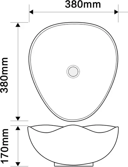Mixxus Premium WAVE-0103 Раковина накладна, мармур (MP6532)