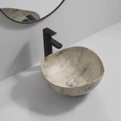 Mixxus Premium WAVE-0103 Раковина накладна, мармур (MP6532)