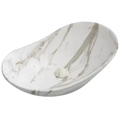 MIXXUS PREMIUM WAVE-0105 Раковина накладна, мармур (MP6559)