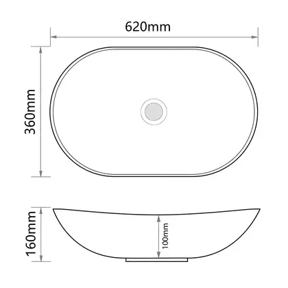 MIXXUS PREMIUM WAVE-0105 Раковина накладна, мармур (MP6559)