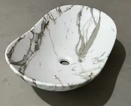 MIXXUS PREMIUM WAVE-0105 Раковина накладна, мармур (MP6559)