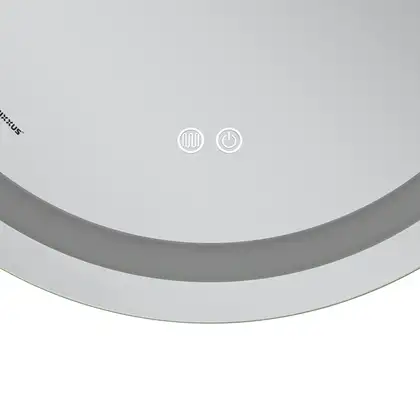Дзеркало Mixxus Premium ELLIPSE MV05-80x70-Reverse з Led Touch, Anti-fog, димером (3-6,5kK) (MP6643
