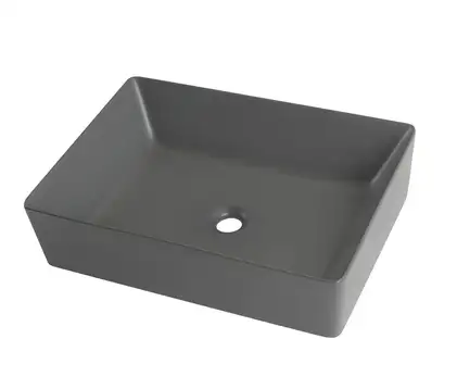 Mixxus Premium QUADRO-0108 Раковина накладна, сіра (MP6652)
