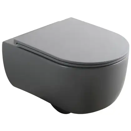 Mixxus Premium TOPPER-0303-R Унітаз підвісний, сірий (MP6657)