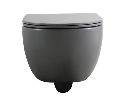 Mixxus Premium TOPPER-0303-R Унітаз підвісний, сірий (MP6657)