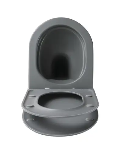 Mixxus Premium TOPPER-0303-R Унітаз підвісний, сірий (MP6657)