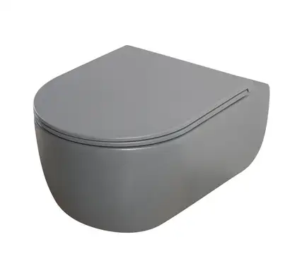 Mixxus Premium TOPPER-0303-R Унітаз підвісний, сірий (MP6657)
