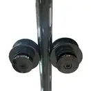 KOER SR SD06 Двері в нішу, прозоре скло, хром (KR5367)