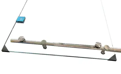 KOER SR SD06 Двері в нішу, прозоре скло, хром (KR5367)