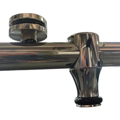KOER SR SD06 Двері в нішу, прозоре скло, хром (KR5367)