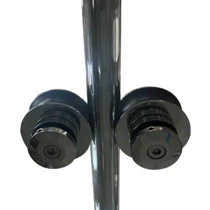 KOER SR SD06 Двері в нішу, прозоре скло, хром (KR5367)