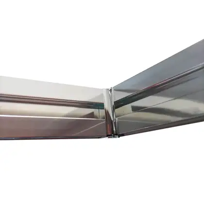KOER SR SW05 Бічна стінка для душу, хром (KR5407)