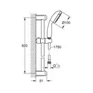 Grohe New Tempesta Classic Душовий гарнітур, хром (27598001)