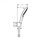 Hansgrohe Raindance S PowderRain 120 Ручной душ, хром (27668000)