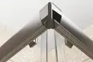 Душевая дверь Ravak Blix BLDP2-120 (профиль - полированный алюминий; стекло - Grape (мат)) (0PVG0C00ZG)