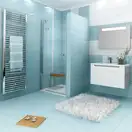 Душевые двери Ravak SmartLine SMSD2-100 (A) P (профиль - хром; стекло - Transparent (прозрачный)) (0SPAAA00Z1) фото 1 Aquada.com.ua